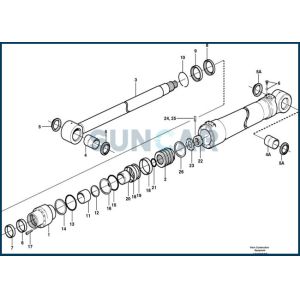 VOE14589724 VOE 14589724 14589724 Boom Cylinder Seal Kit For EW180B EW230C