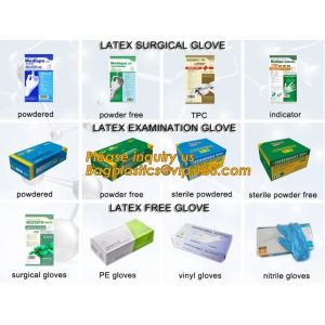 Disposable Latex/Vinyl Medical Examination Gloves,Sterile Powder Free Latex