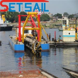 50-60m Head Dredging Machinery-36 3500m3/H Solid Sand Capacity Dredger for River