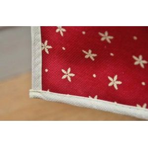 OEM Garment Bag Personalized Red Nonwoven Garment Storage Bags