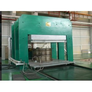 Electric Heating Rubber Vulcanizing Press Machine With Plc Control System