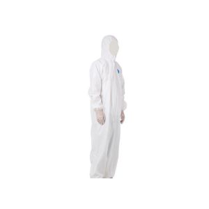 Antivirus Disposable Isolation Gown Against Germs Lightweight Design