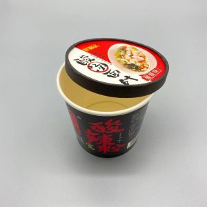 32oz Biodegradable Paper Bowls Kraft Salad Bowl 750ml