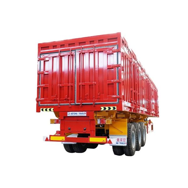Buy 3 Axles Open Box Type Enclosed Van Cargo Transport Semi Trailer for Other Trailers at wholesale prices