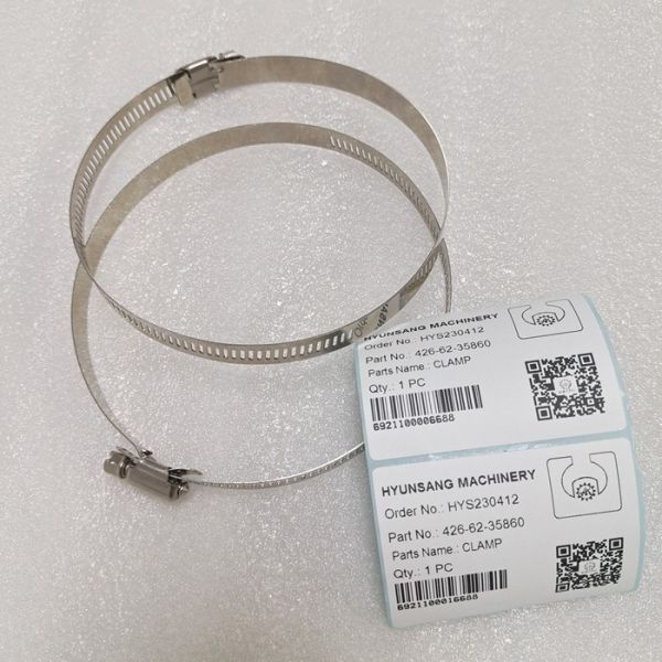 Buy Hyunsang Wheel Loader Spare Parts Clamp 426-62-35860 4266235860 For WA600 at wholesale prices