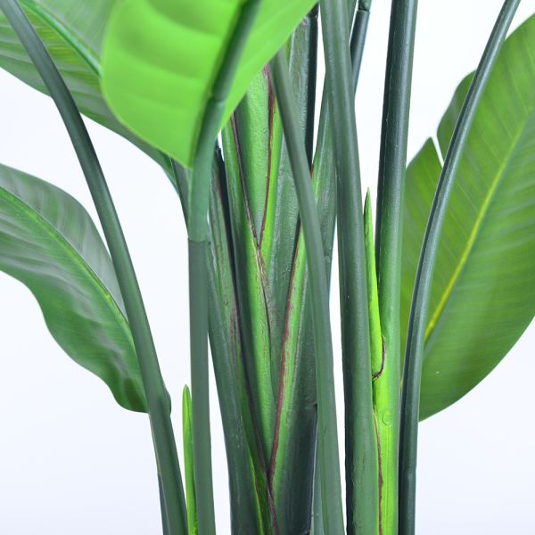 Wholesale Artificial Plants Palm Tree & Birds of Paradise - Model K Traveler's Palm 5.2ft-8.2ft | Haihong Factory Direct | Large Tropical Artificial