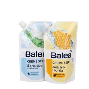 Custom Made Food Grade Aluminum Foil Plastic Spout Bag For Liquid Soap