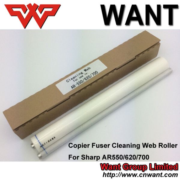 Sharp AR550 AR600 AR700 MX550 MX620 MX700 MX625 Fuser cleaning web roller NROLN1702FCZZ