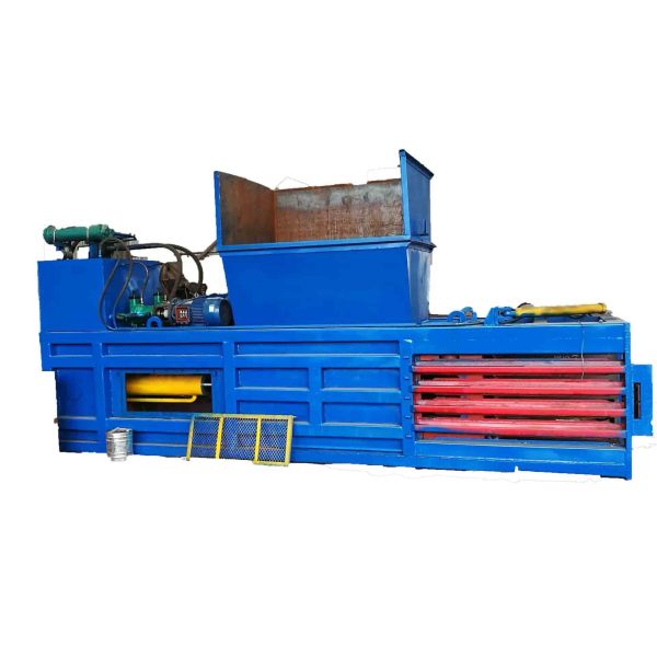 Woven Bag Foam Cardboard Metal Hydraulic Baler Machine Horizontal Baler