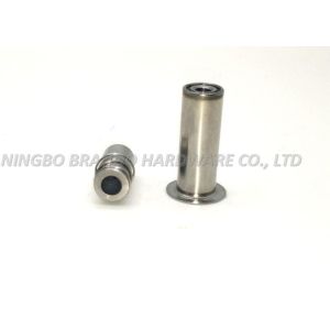 Silvery White Flange Solenoid Valve Stem With Numerical Control Technology