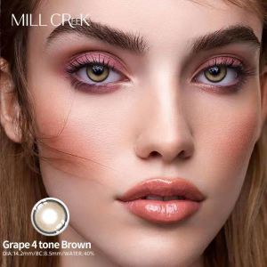 Custom Eye Natural Color Contact Lens Hazel 4 Tone Coloured