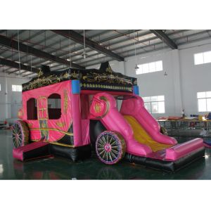 Princess Inflatable Combo With Full Printing ,Giant Inflatable Bouncers With