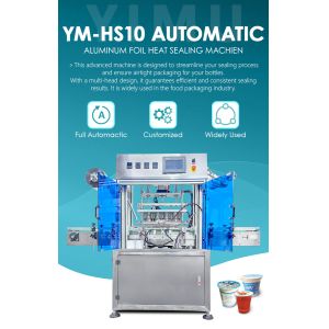 Quality YIMU YMHS10 Quad-Head Automatic Heat Press Sealer: High-Throughput Hermetic Sealing for Multi-Industry Packaging for sale