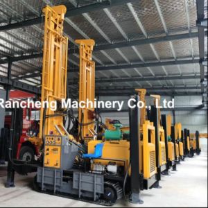 Multifunctional 800m Deep Hydraulic Crawler Water Well Drilling Rig