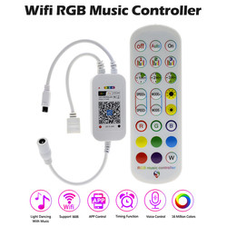 24 Keys LED Strip Smart Controller IR Remote Wifi Control For RGB Strip Light