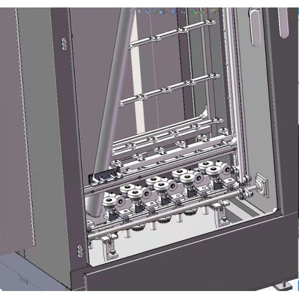 thickness 3-15mm IG Glass Production Line Insulating Glass Washing Machine