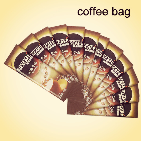 Recyclable Coffee Packaging Pouches Small Printed Mylar Plastic