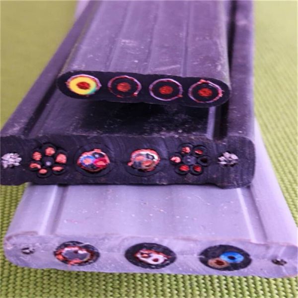 Flat Traveling Cable for Elevator use, Shielded Flat Travel Cable 28cores