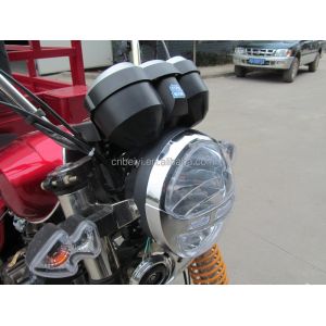 Red Tricycle 200cc Three Wheel Motorcycle Moto Taxi with 1000kgs Loading