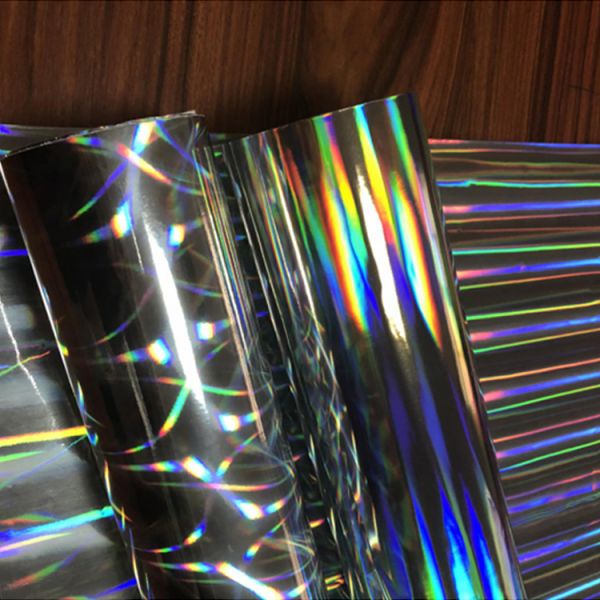Custom Seamless Holographic Lamination Film Roll For Paper Board