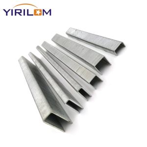 Galvanized Mattress Staples Kit with Pneumatic Gun 6000pcs