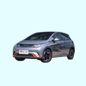 The China-made five-door  five-seat new-energy hatchback BYD Dolphin has a range of 405 kilometers used car