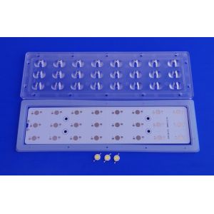 PC Lumi / Edison Chip SMD PC Led Lens Array for Led Street Light
