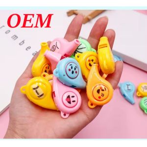 Plastic Whistle Release Stress Relax Toy Kids Education Toy