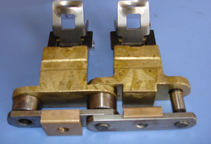 Buy Chrome High Strength Stenter Chains Vertical Link Bottom Parts at wholesale prices