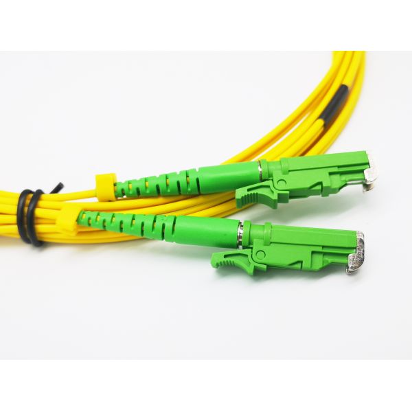 Buy E2000 APC to SC UPC Fiber Optic Patch Cord  Singlemode Simplex 1.8mm LSZH Riser Cable at wholesale prices