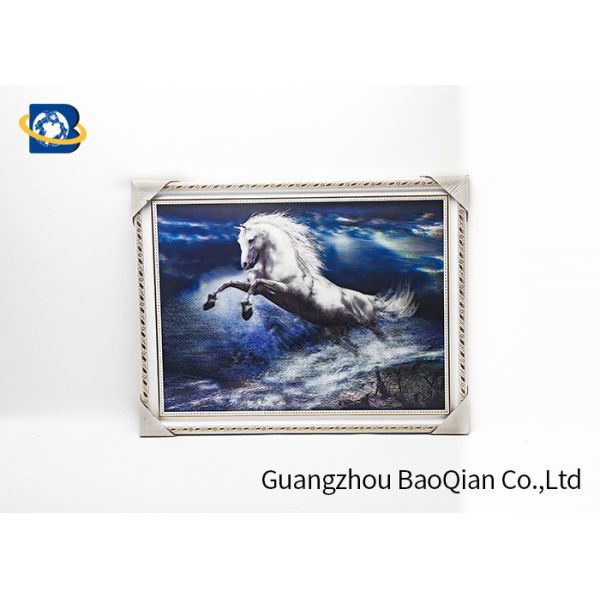 Bedroom Decoration 3D Lenticular Photography / Image Pictures PET / PP Material