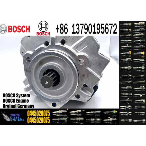 Buy diesel High Pressure fuel injection pump 0445020075 0986437350 0445020208 for HOWO MAN TRUCK at wholesale prices