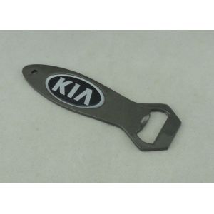 Bottle Opener Souvenir Badges , Zinc Alloy Die Casting And KIA Car Badge