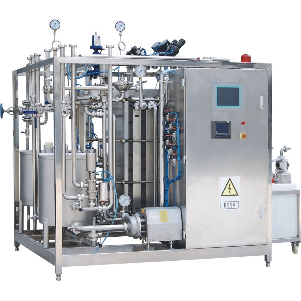 Buy High Heat Treatment SUS 304 Plate Milk Sterilizer Machine / Milk Pasteurization Machine at wholesale prices