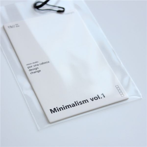 Rectangular Clothing Washable Clear Plastic Hang Tags