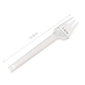 6.5'' Compostable Cutlery Sugarcane Bagasse Eco Friendly Disposable Forks 1000