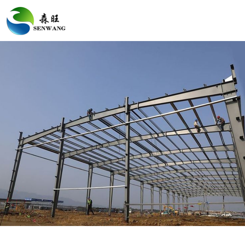 ISO 9001 Certified Steel Structure Warehouse with CZ Purlin