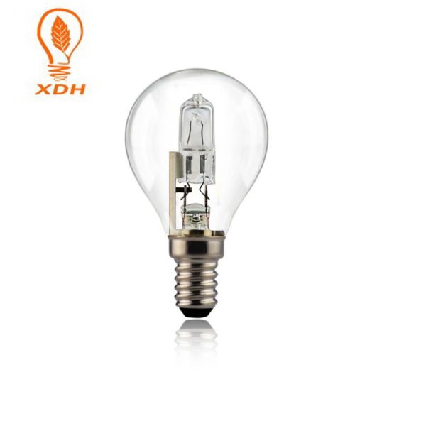 Buy Glass G45 28w E14 Halogen Bulb E14 Bell 240v 42w Screw Bulb SES ECO Candle at wholesale prices