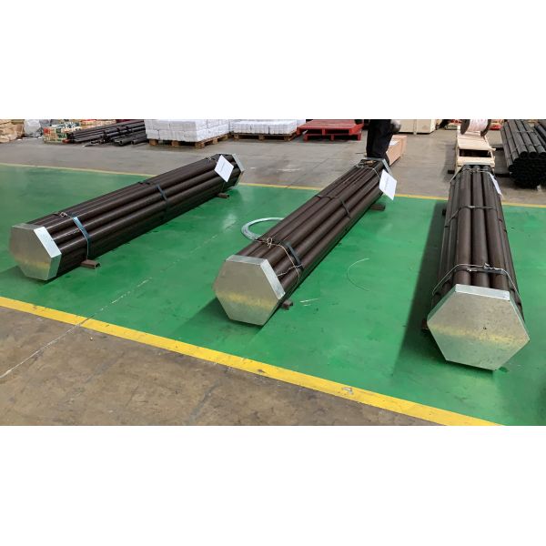 High Tensile Aw 44.5mm / 1.75 Inch Conventional Drill Rods 3m 1.5m For Mineral Exploration