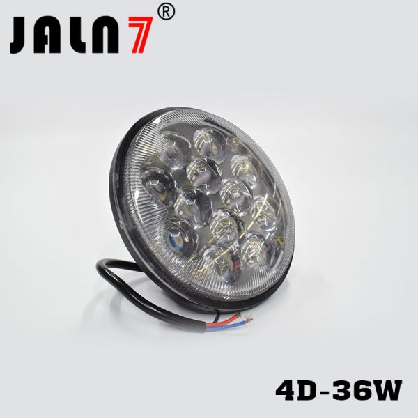 Led Work Light JALN7 36W 4D Lens Car Driving Lights Fog Light Off Road Lamp Car Boat Truck SUV JEEP ATV Led Light