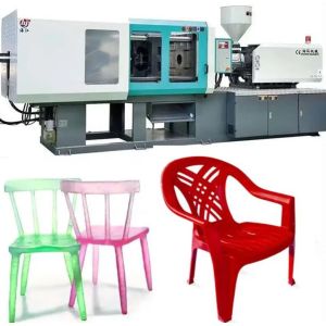 ISO9001 Auto Injection Molding Machine Thermoplastic Molded Chair Making Machine