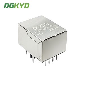 DGKYD111B485BA2A1D Fast Ethernet Connector Single Port 8P8C RJ45 Magnetic Jack