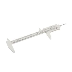 Plastic Vernier Tattoo Accessories Eyebrow Measuring Calipers
