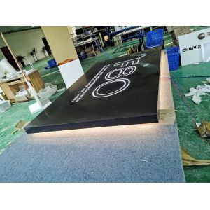 Outdoor Advertising Shop Backlit Led Light Box Signage Acrylic Led Shop Front