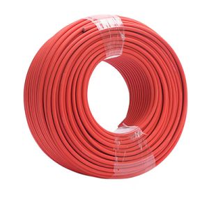 China 50A 6mm² DC Solar Cable H1Z2Z2-K TUV EN50618:2014 on sale