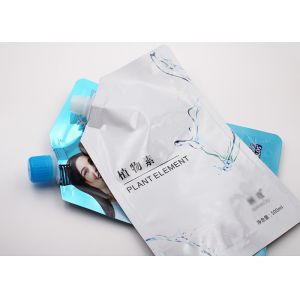 Custom Printed Nozzle Spout Liquid Spout Bags 70um - 200um Thickness
