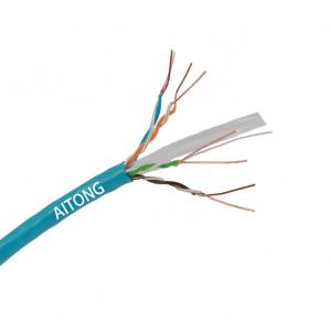 China Indoor 99.9% Copper Ethernet LAN Cable Cat 6 23awg For Computer Networks on sale