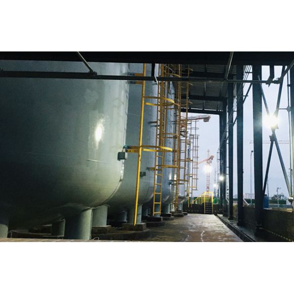 Buy Metallic Chemical Storage Tanks OEM Recycling Buffer Tank at wholesale prices
