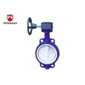 Metal - Seat Butterfly Valve , Fire Fighting Equipment Long Service Life