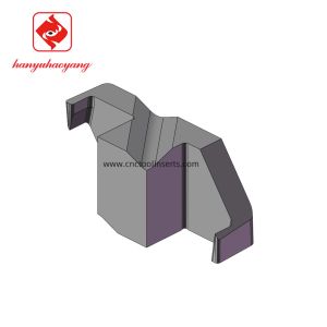 High Toughness Carbide Cutter Inserts Medical Device Volute Cutting Tool T48501